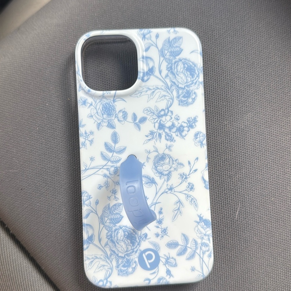 Loopy Case IPhone 14 Blue Toile